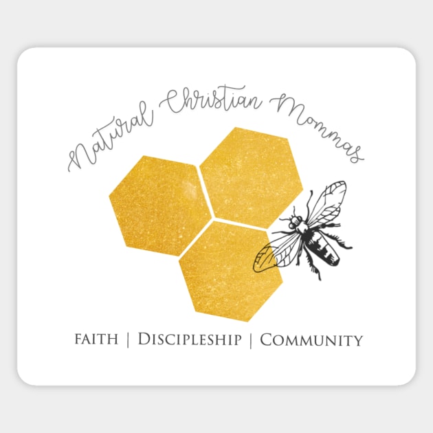 Natural Christian Mommas Logo Sticker by NaturalChristianMommas